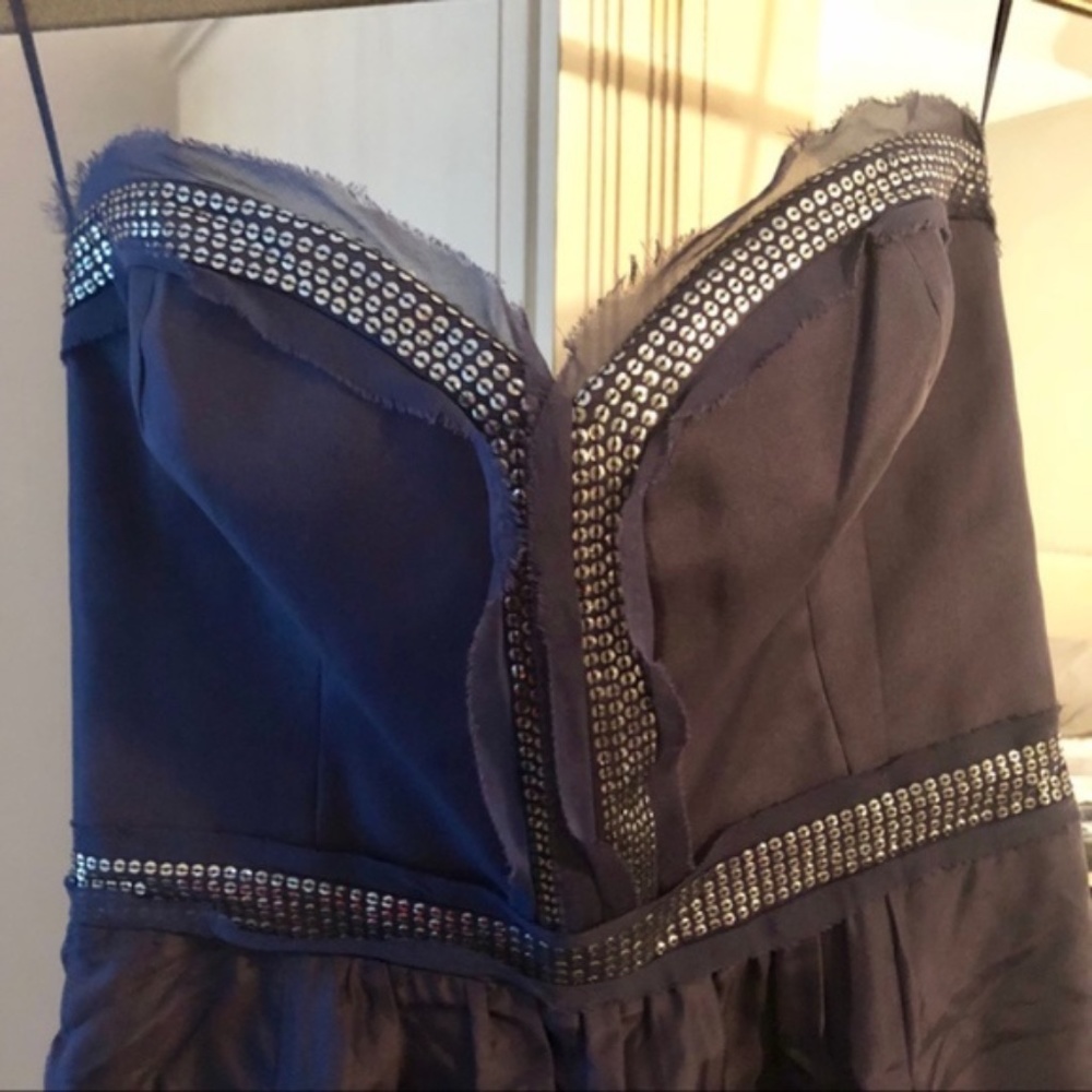 NWT Rebecca Taylor sequined sweetheart dress